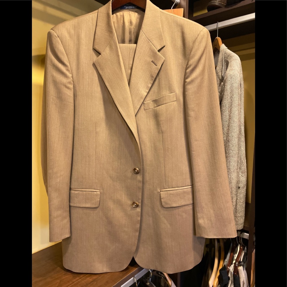 Mens wool suit